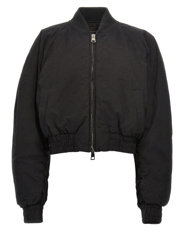 [THE ANDAMANE] Bomber jacket FW24 T162015ATNC171BLACK