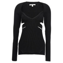 [Nensi Dojaka] Knitwear FW23 NDAW23KT029BLACK