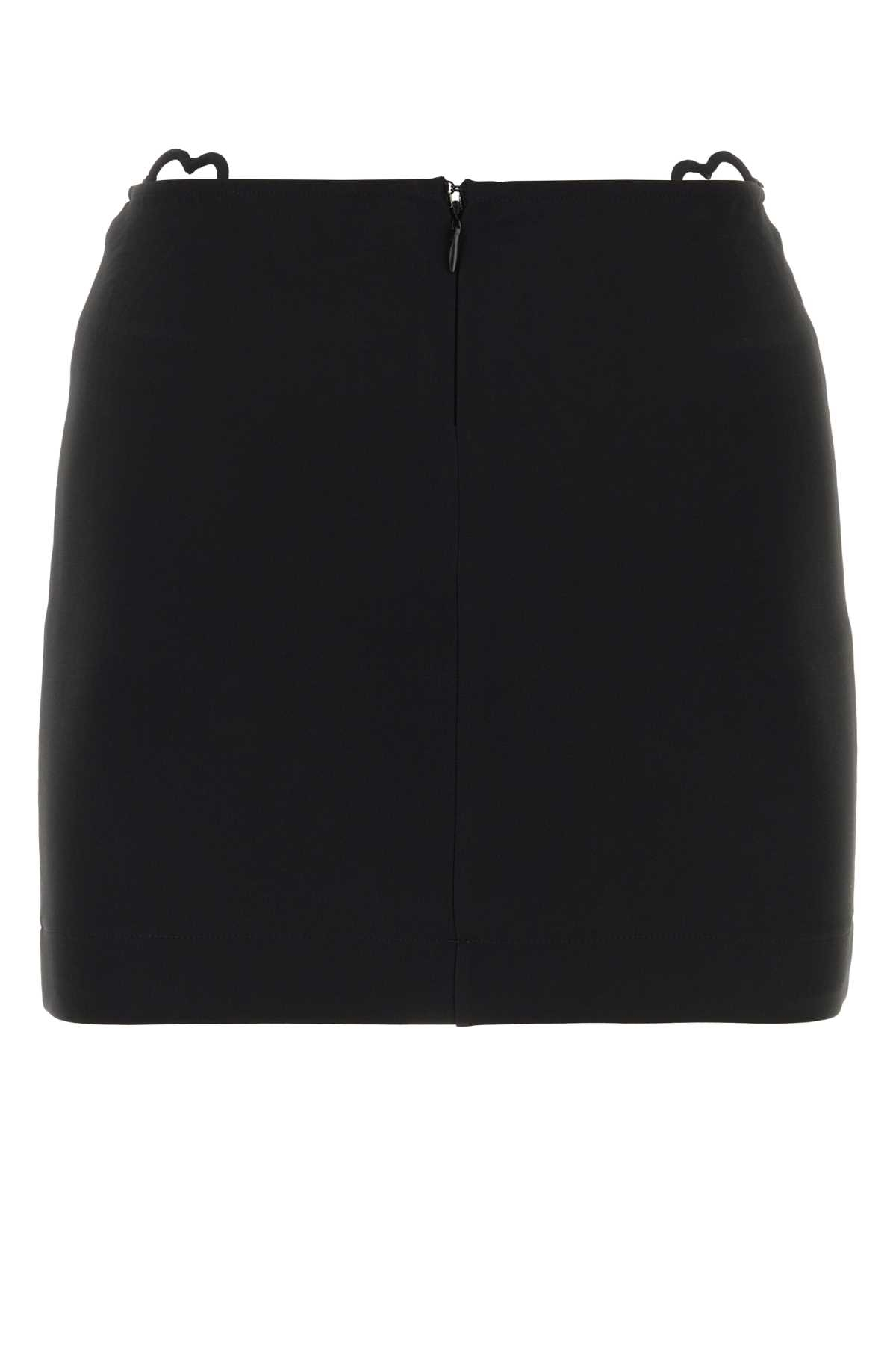 [Nensi Dojaka] Mini skirt SS23 NDSS23SKT020 BLACK