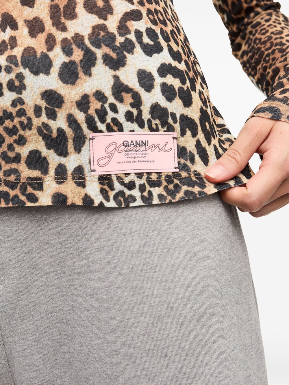[GANNI] T-shirts Long Sleeve FW25 T4208943