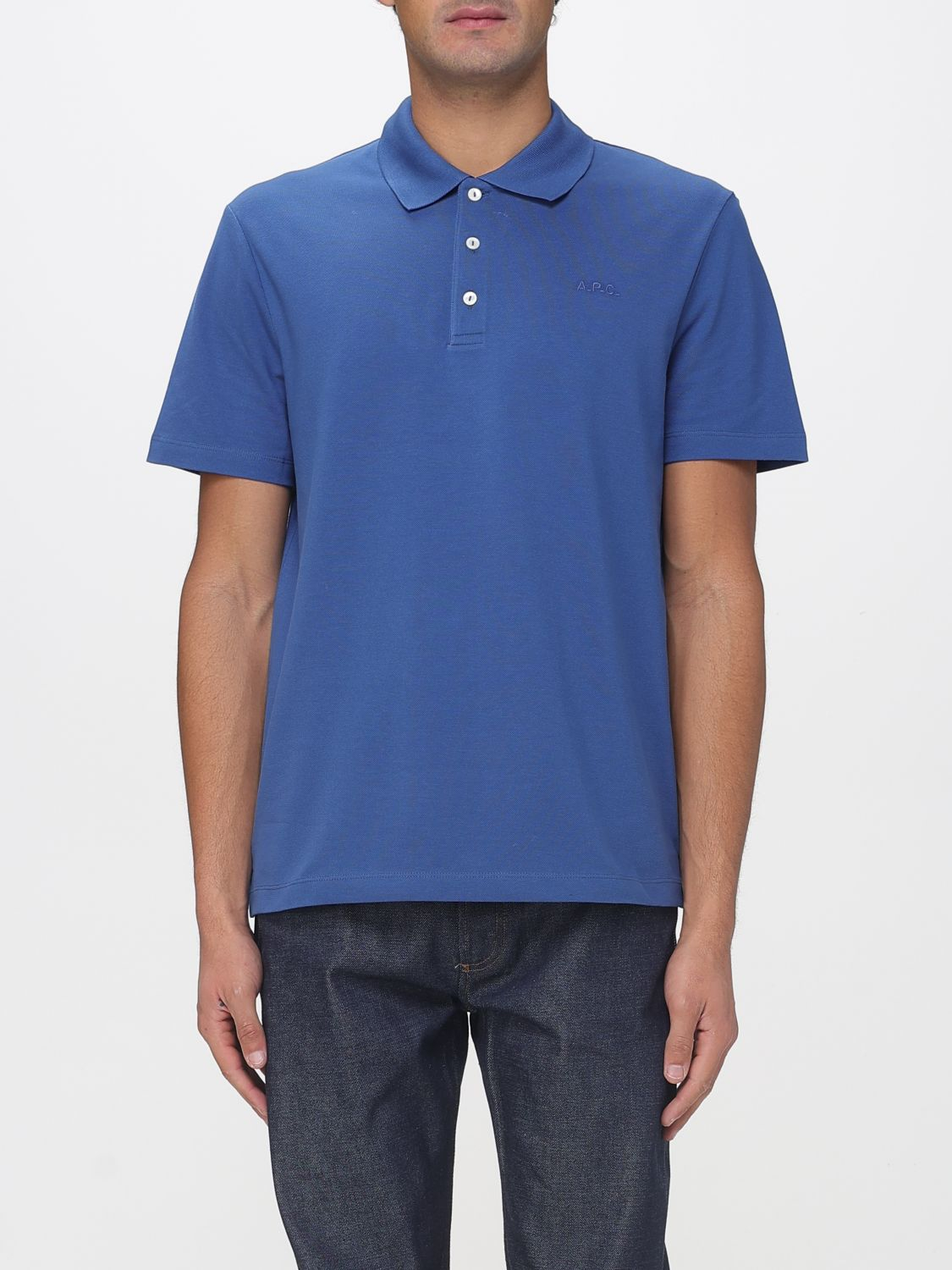 [A.P.C.] T-shirts Short Sleeve SS26 COGWZH26342 BLEU