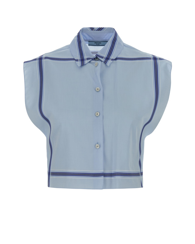 [Prada] Shirts Short Sleeve FW24 P433HRSOOO15E9 F0012