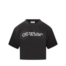 [Off-White] T-shirts Short Sleeve FW25 OWAA090C99JER004 1001