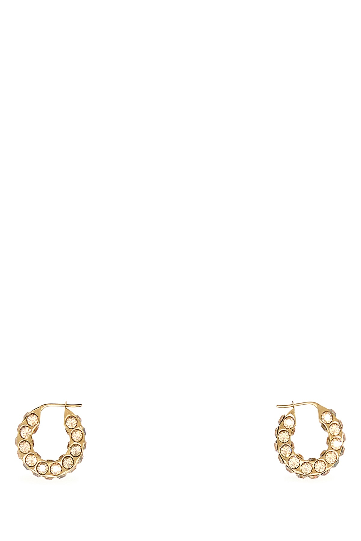[Amina Muaddi] Earring SS24 JAHHOOPSMALL GOLHONCRYGOL
