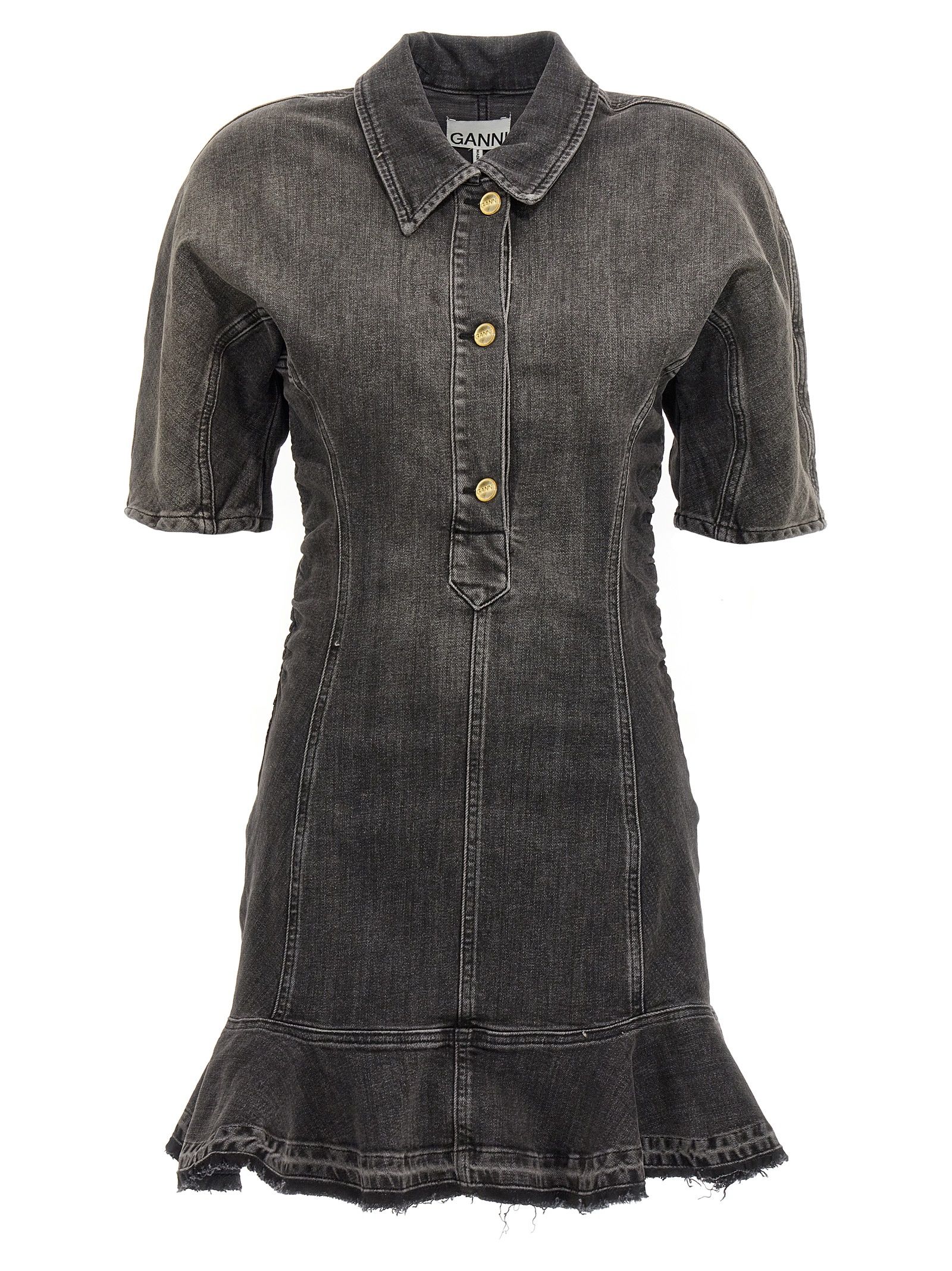 [GANNI] Short sleeve dress FW24 J1539006
