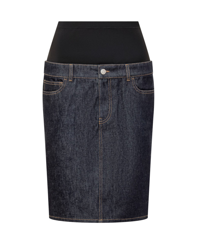 [Coperni] Midi skirt FW24 COPJ62F2011 BLKBLU