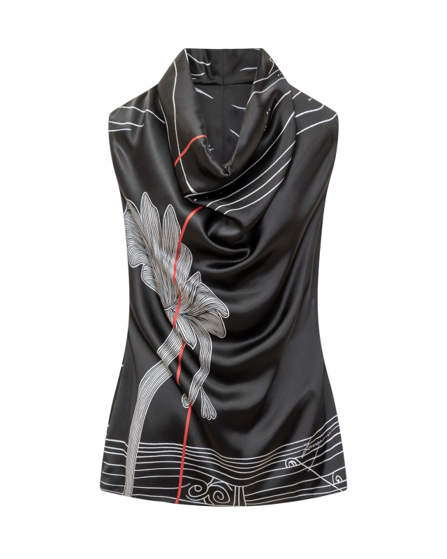 [Ferragamo] Shirts Sleeveless FW24 13G355 778032
