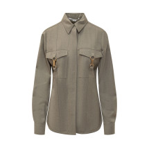 [Stella McCartney] Shirts Long Sleeve FW24 6201203CU703 2807