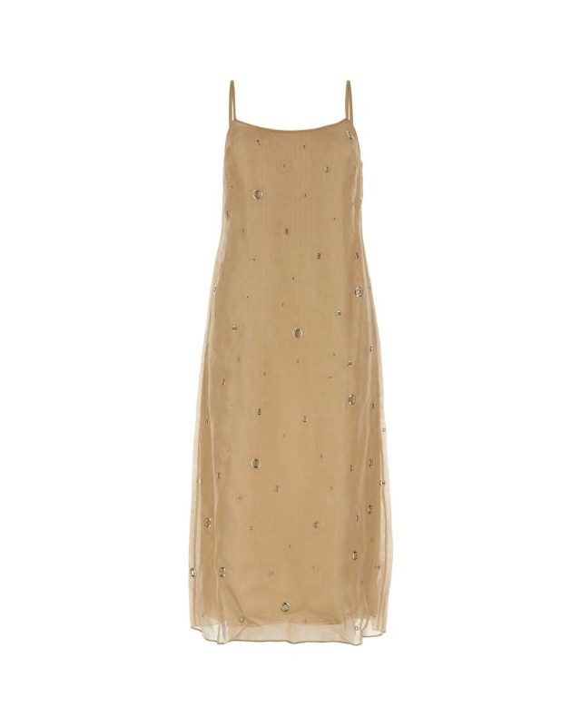 [Prada] Sleeveless dress SS24 P3L85RSOOO14I7 F0065