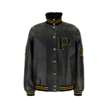 [Prada] Leather Jacket FW24 58A189SOOO15Y0 F0002