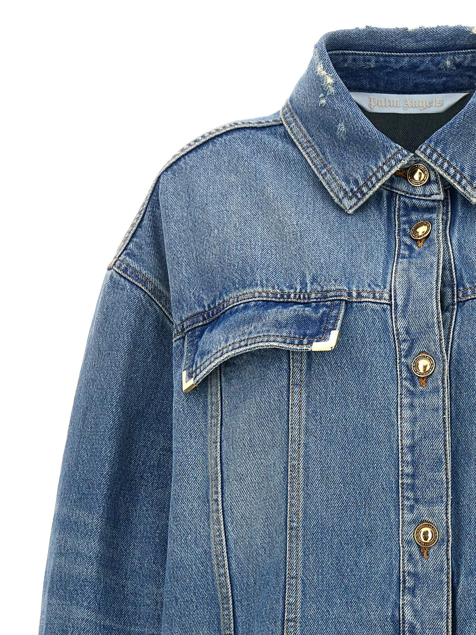 [Palm Angels] Casual Jacket SS24 PWYD021S24DEN00140404040