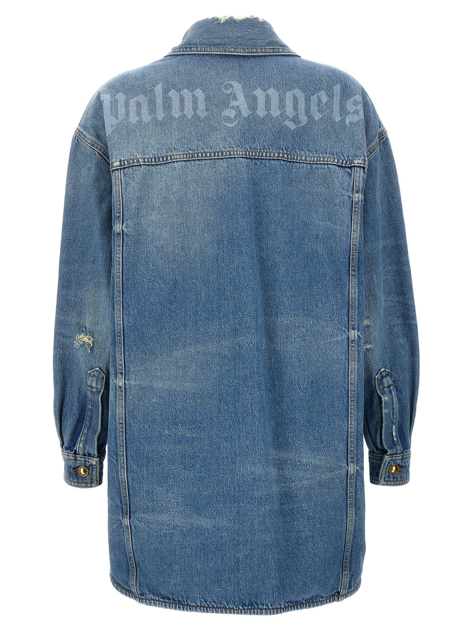 [Palm Angels] Casual Jacket SS24 PWYD021S24DEN00140404040