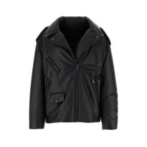 [Prada] Leather Jacket SS24 58A049FLY F0002