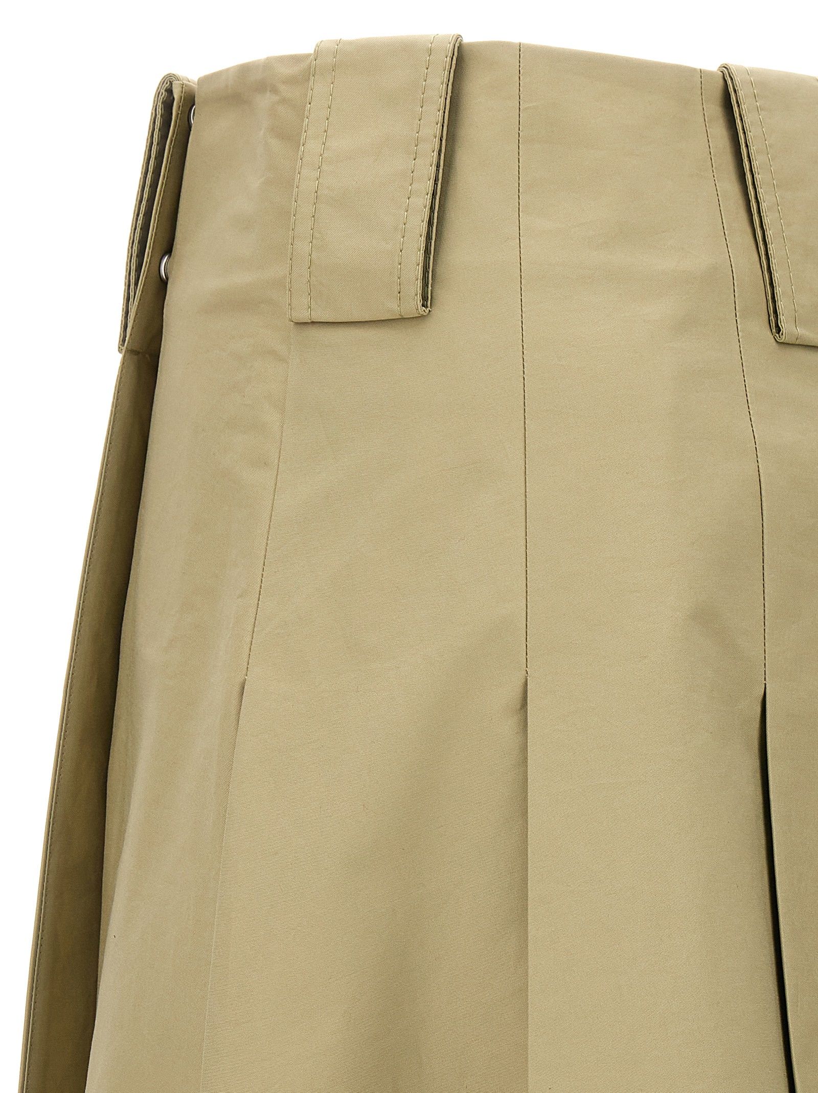 [Burberry] Midi skirt FW23 8076515HUNTER