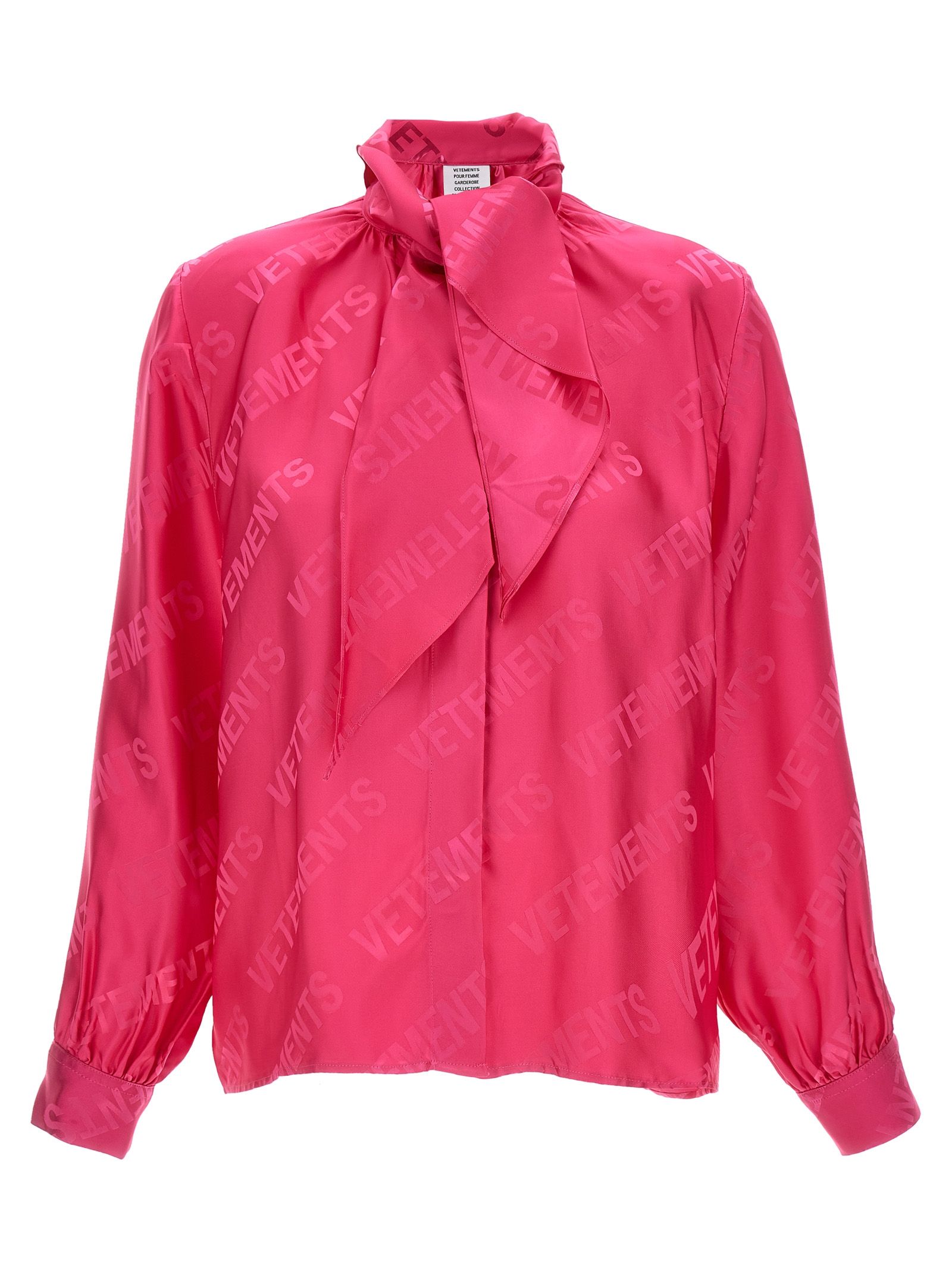 [Vetements] Blouse FW23 WE54SH100HHOTPINK