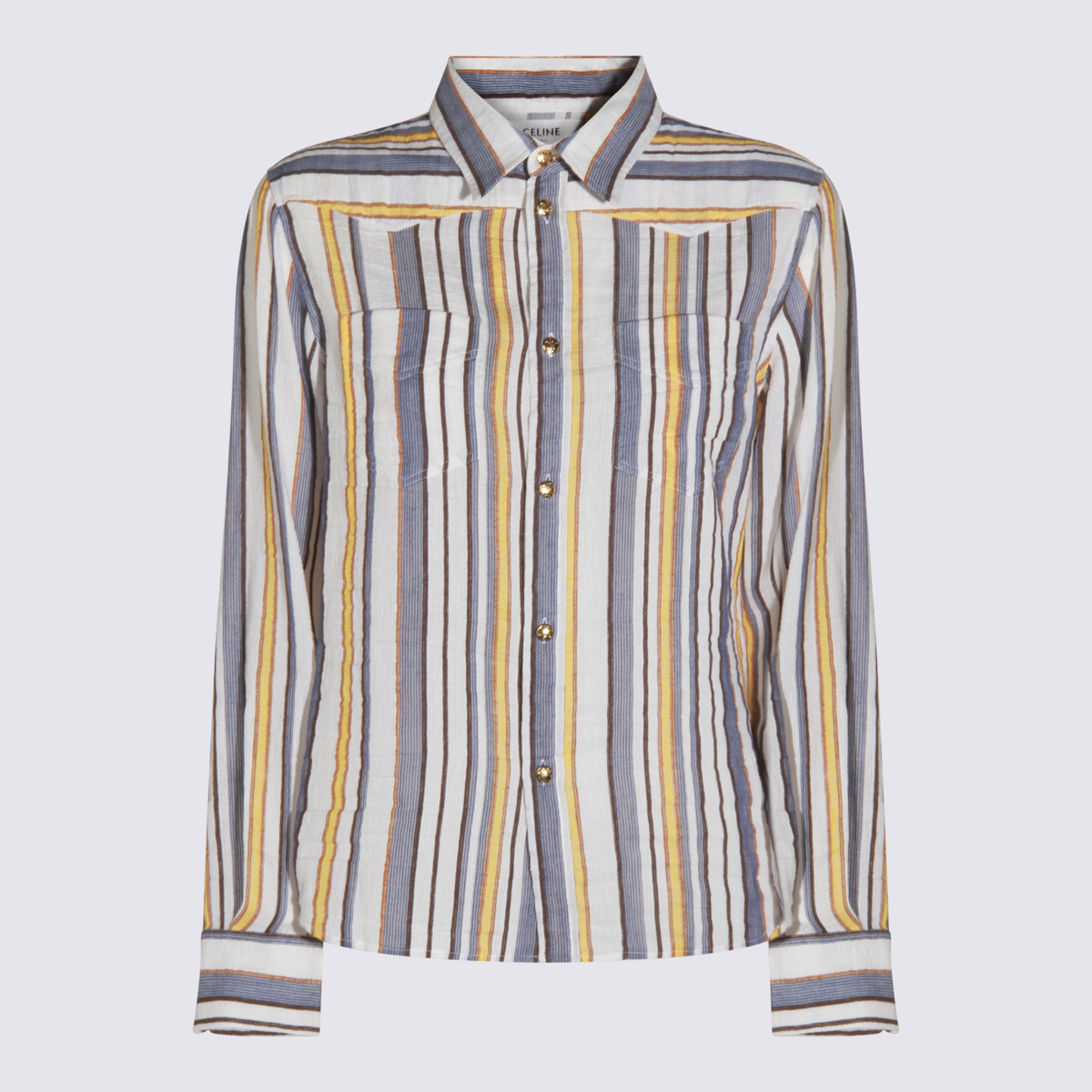 [Celine] Shirts Long Sleeve FW25 RC06H0855GAS3