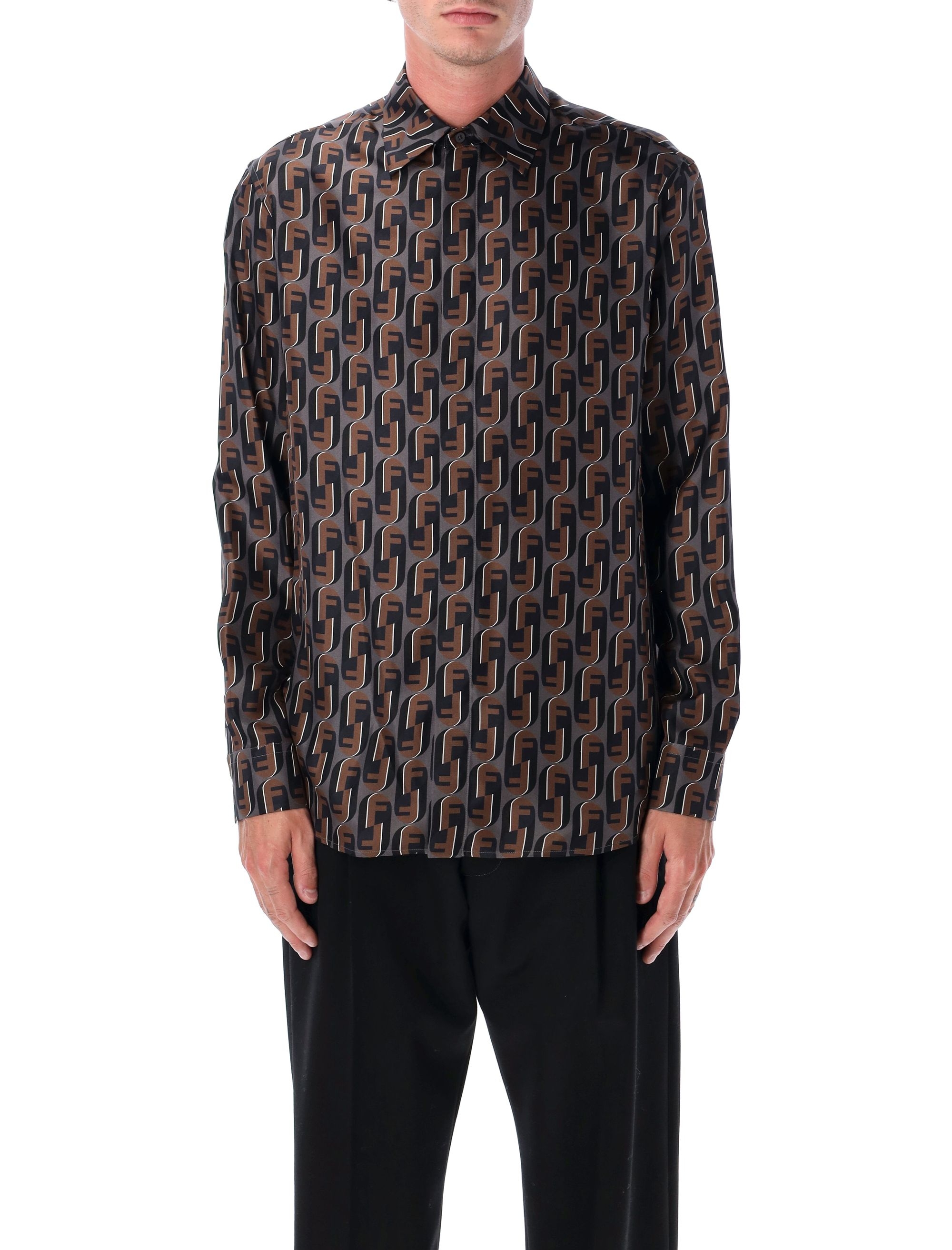 [Fendi] Shirts Long Sleeve FW25 FS1319AVDBF1TRS