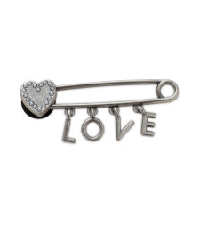 [Crocs] Fashion Accessory SS25 CR.4383LOVE SAFETY PIN