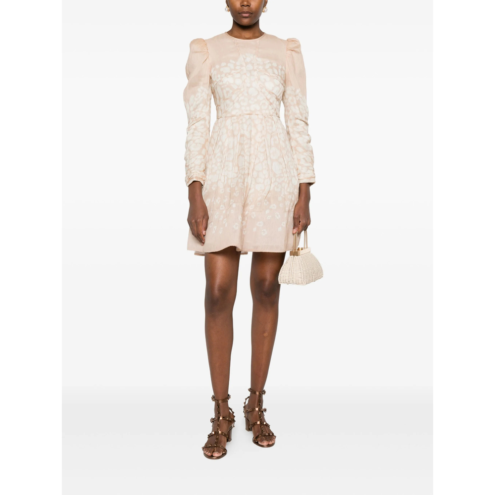 [Malina] Long sleeve dress FW25 12247778 LEONI BEIGE