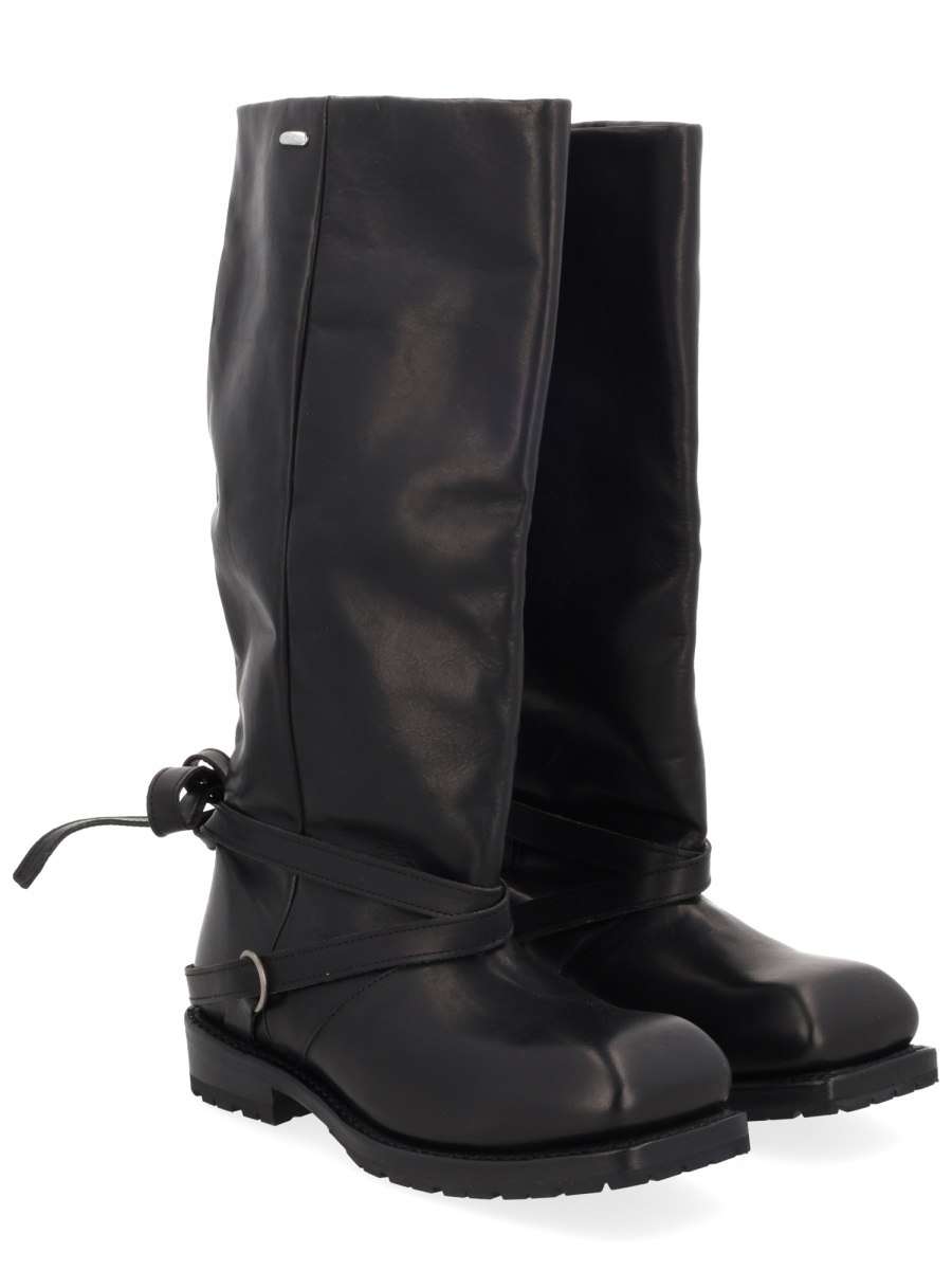 [Our Legacy] Long Boots FW25 A4257HB_BLACKTENSILECATTLEHIDE
