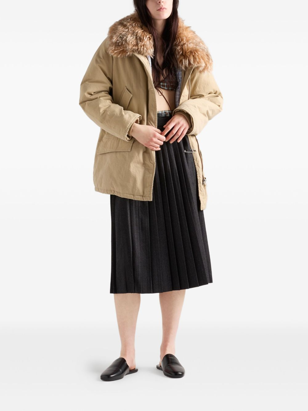 [Prada] Midi skirt FW25 P118Z11GZF0308