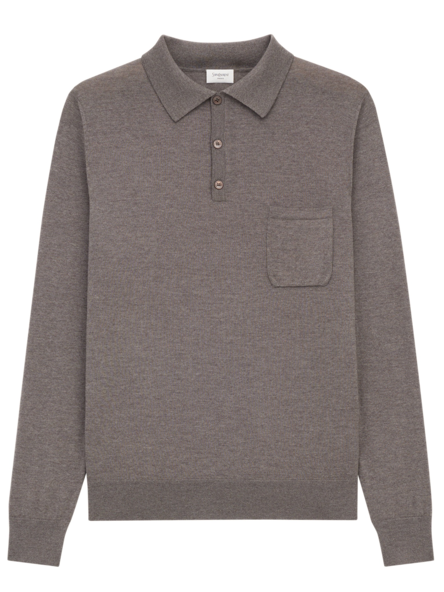 [Saint Laurent] T-shirts Long Sleeve FW25 821892Y75YW1480