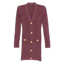 [Balmain] Long sleeve dress FW25 FF0R8033KJ155DR