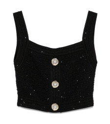 [Balmain] T-shirts Sleeveless FW25 FF1AB052KI740PA