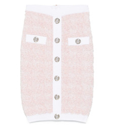 [Balmain] Midi skirt FW25 FF1LC016KI72OIN