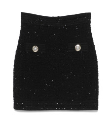 [Balmain] Midi skirt FW25 FF1LB015KI740PA