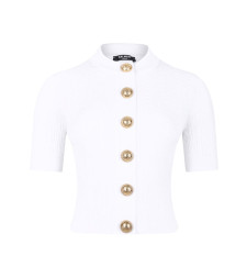 [Balmain] Cardigan FW25 FF1KL230KI500FA