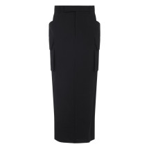 [Rick Owens] Midi skirt FW25 RP02E4379WGP09