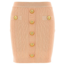 [Balmain] Midi skirt SS25 EF1LB290KB070LB