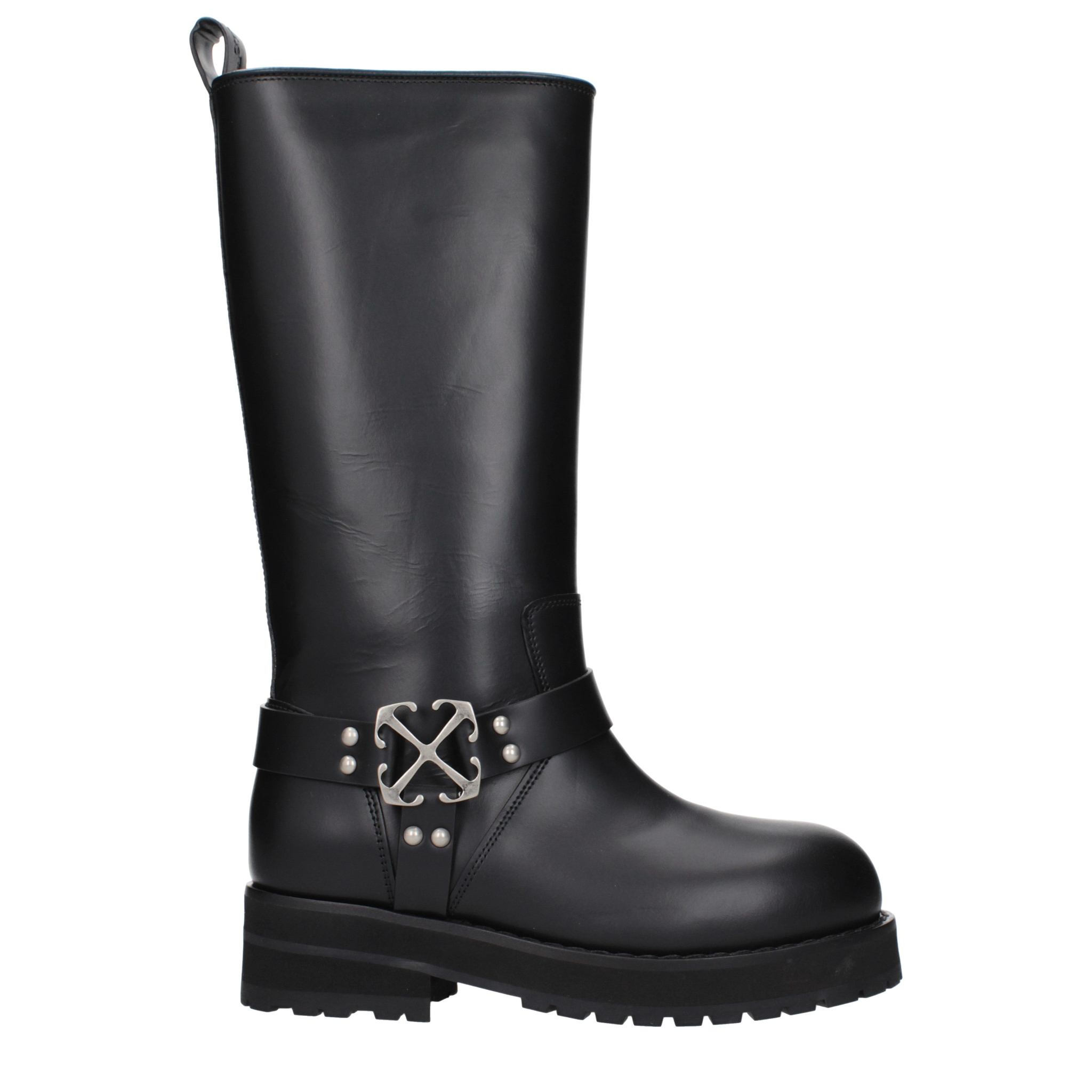 [Off-White] Long Boots SS25 OWIE045LEA0011072