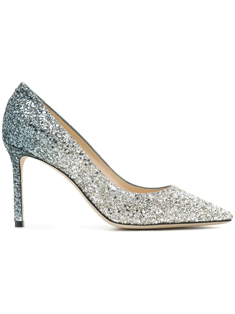 [Jimmy Choo] Pumps CO ROMY85BRESILVER/DUSK BLUE
