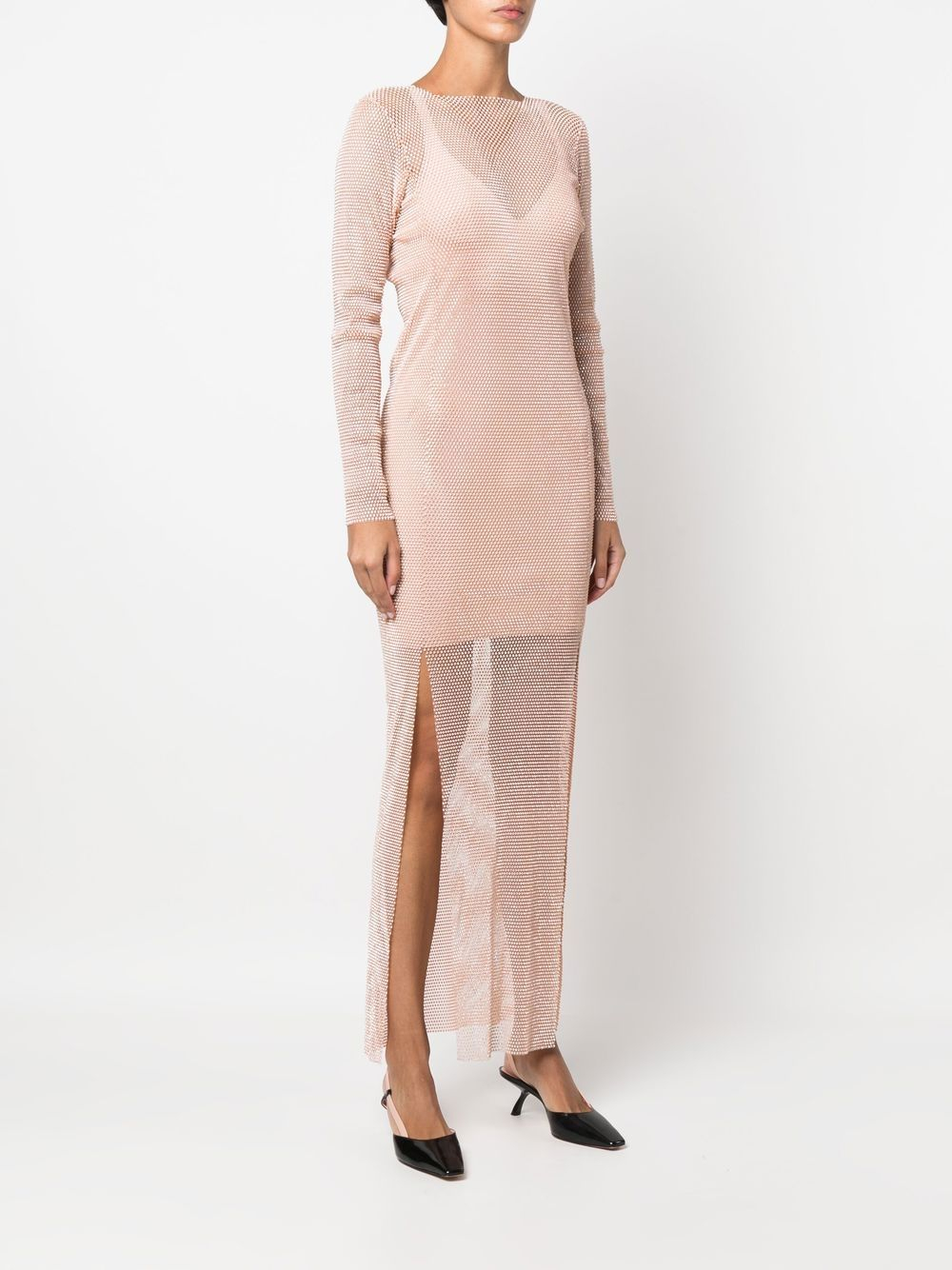 [SANTA BRAND] Long sleeve dress SS23 DIAMONDMAXIDRESSBLUSH