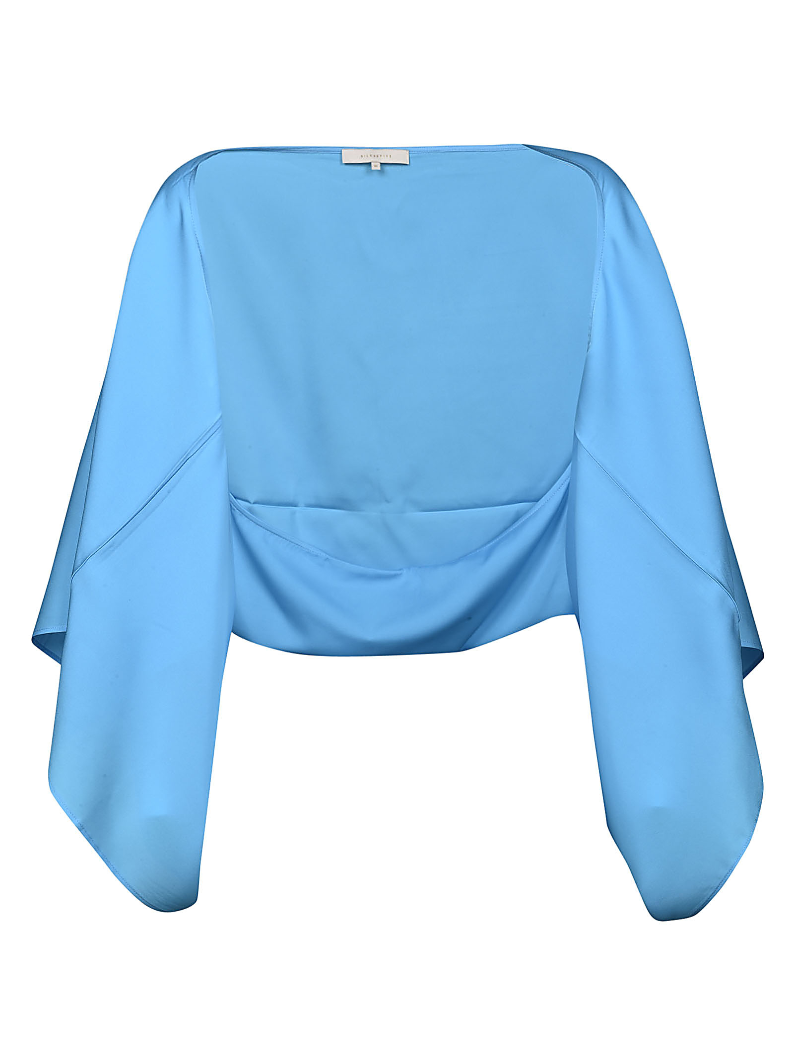 [SILK95FIVE] Cape SS22 ROMACAPEFOUNTAINBLUE