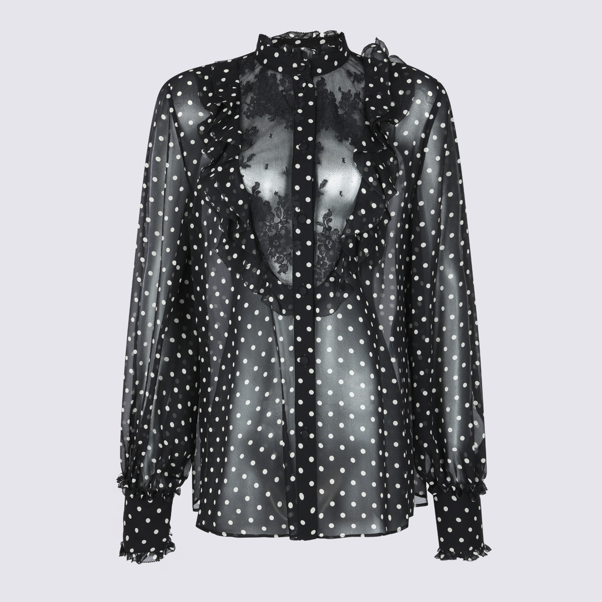 [Valentino] Shirts Long Sleeve SS25 6B0AB7J19ABTB1