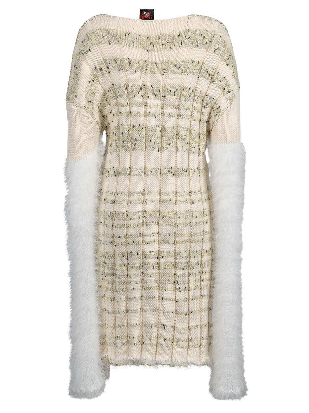 [VITELLI] Long sleeve dress SS22 OKT016SIBERIANCATMULTI