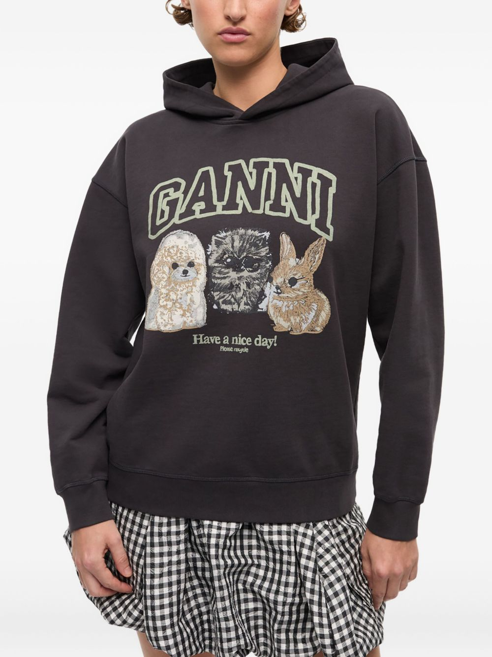 [GANNI] Hoodie FW25 T4270252