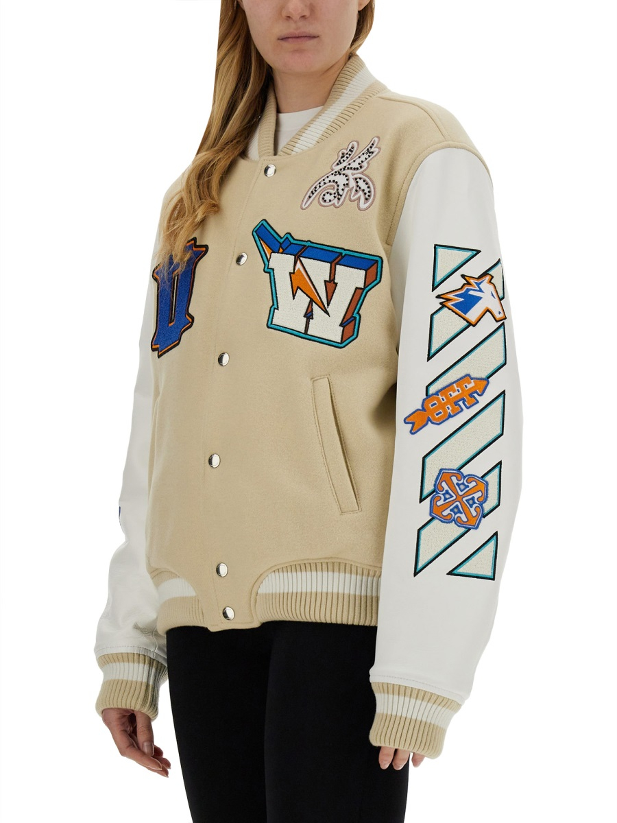 [Off White] Bomber jacket SS24 OWEK006S24_FAB0010301