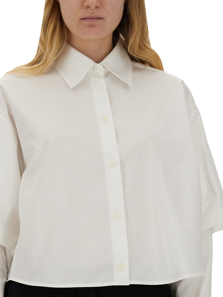 [Off White] Shirts Long Sleeve SS24 OWGE022S24_FAB0030101