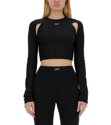 [Off White] T-shirts Long Sleeve SS24 OWAD211C99_JER0011001