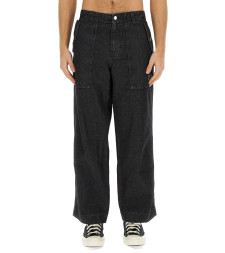[MAISON KITSUNE] Jeans FW23 LM01113WW0081_WASHEDBLACK