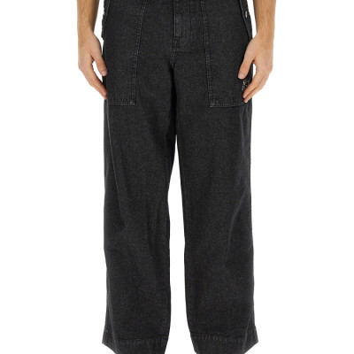 [MAISON KITSUNE] Jeans FW23 LM01113WW0081_WASHEDBLACK