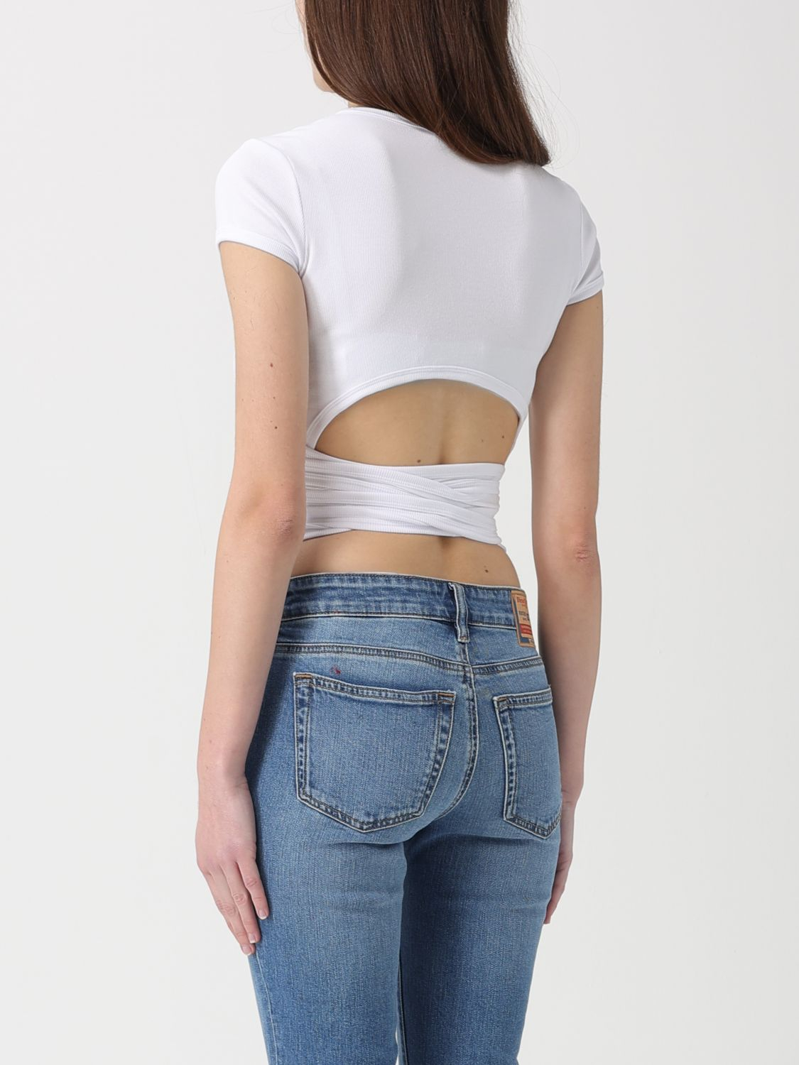 [Diesel] T-shirts Short Sleeve SS26 A211970EJAI 100