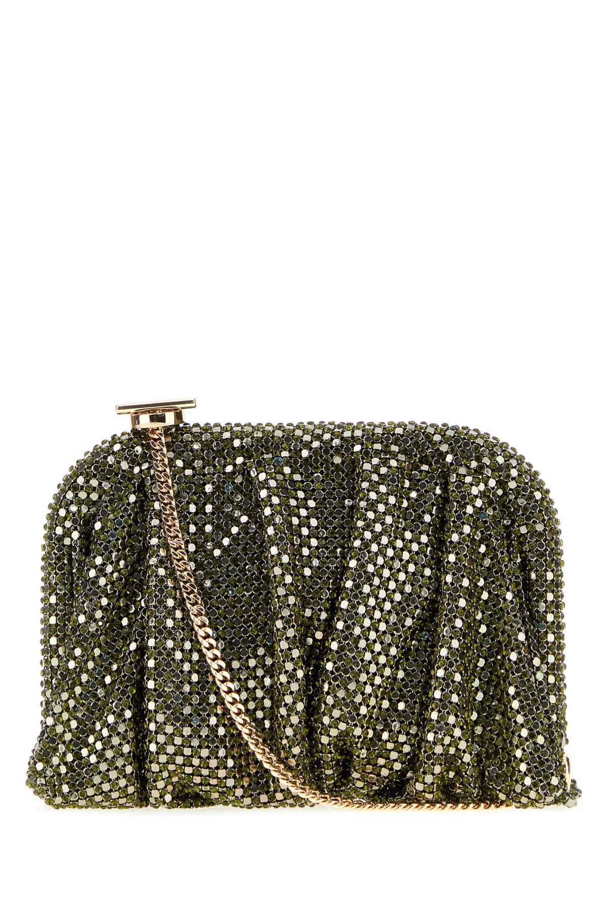 [Benedetta Bruzziches] Clutch bag FW26 0011179 GREEN