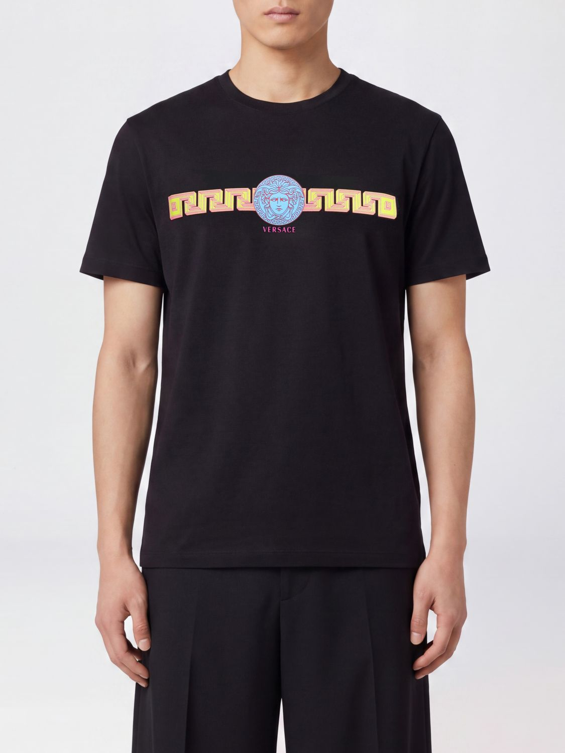 [Versace] T-shirts Short Sleeve FW26 10264521A19311 1B000