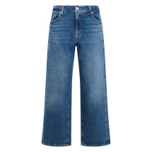 Denim jeans made of cotton