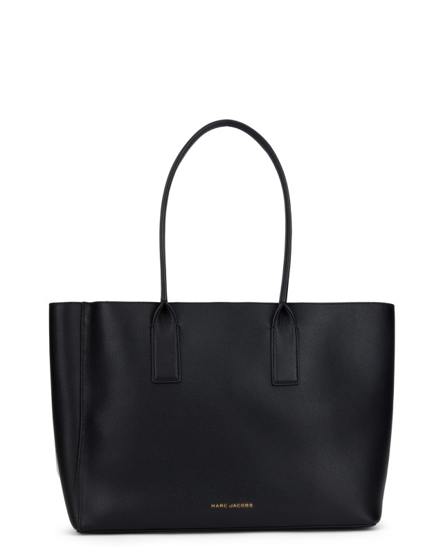 Leather tote bag